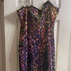 NWT Topshop sequin dress